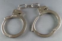 Chromed Police Handcuffs