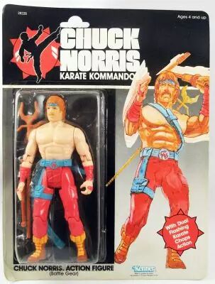 Chuck Norris Karate Kommandos - Kenner - Chuck Norris Battle Gear