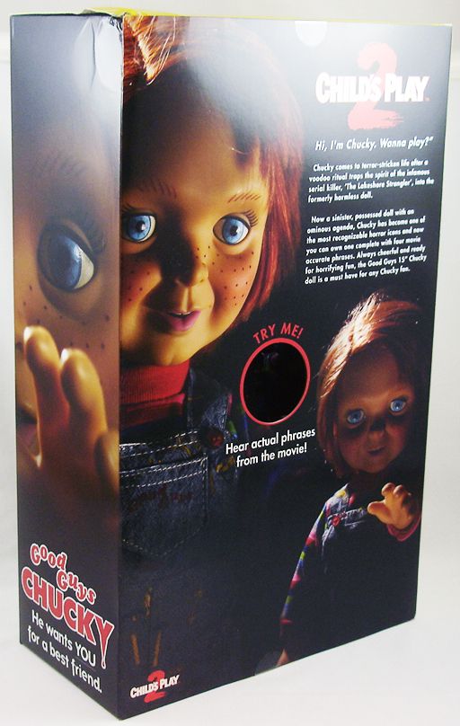 Mezco Toys Chucky - Child's Play 2 - Poupée parlante Designer Series 38cm :  : Jeux et Jouets