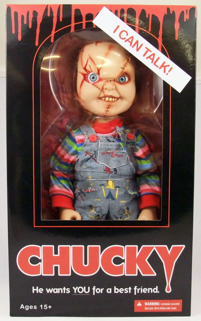 Chucky (Child's Play 4 : Bride of Chucky) - Poupée Parlante Chucky 38cm -  Mezco