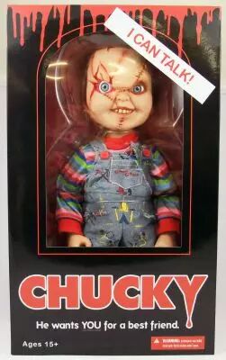Chucky (Child\'s Play 4 : Bride of Chucky) - Poup�e Parlante 38cm - Mezco