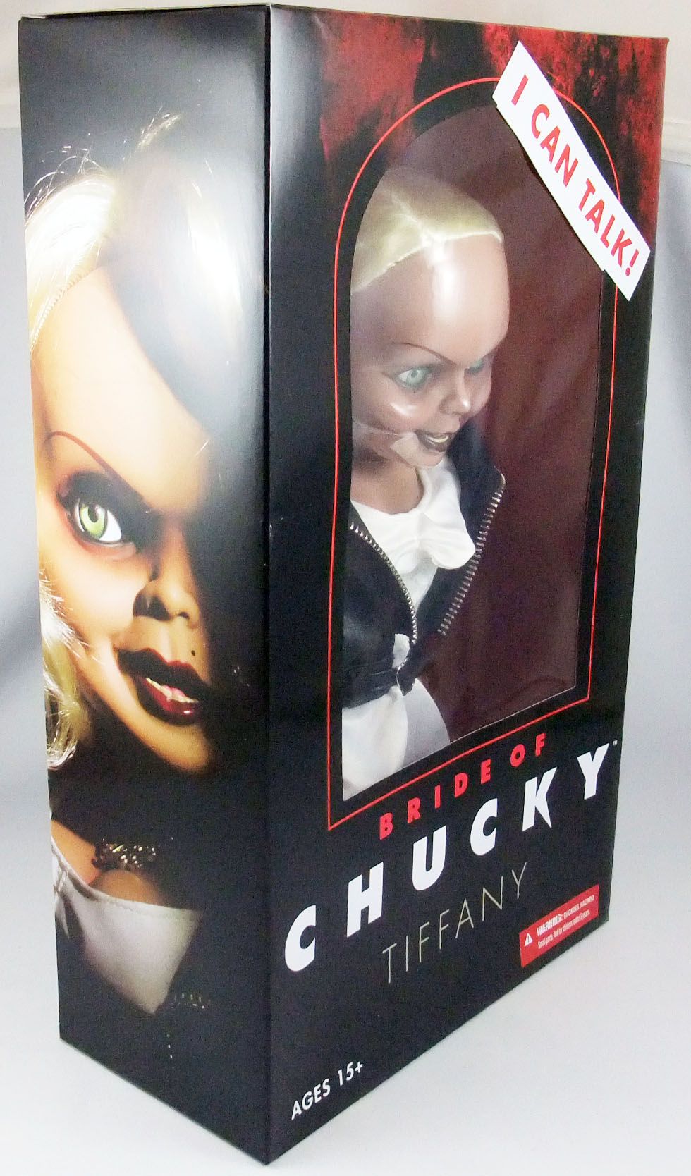 Mezco La Fiancée de Chucky poupée parlante Tiffany 38 cm