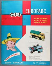 Cij Europarc - Catalogue et 2 Tarifs 1964 - VoituresCamions 1/43 2