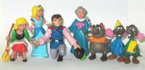 Cinderella - Comics Spain PVC Figure - Complete set of 7 Figures