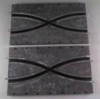 Circuit 24 1/43 - Grand Prix 2 Pistes Droites Changement de voies N� 40 Long 215mm