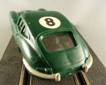 Circuit 24 ref 8205 - Green Jaguar E Type #8 Off-White Wheels Boxed