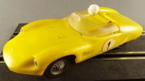 Circuit 24 réf 8301 - Panhard DB Jaune Jantes Chromées