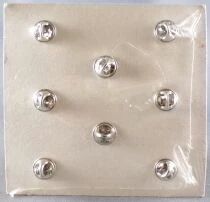 Citro&euml;n Plaquette de 8 Pins Traction Rosalie Ds Type H Ami 6 Sm M&eacute;hari 2 CV Charleston Neuve Sachet