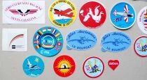 Civil & Commercial Aviation - 17 x Vintage Sticker 