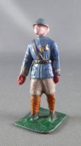 C.L. Charles Lanoy - Figurine Plomb Creux 50 mm - Officier Casque Adrian