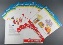 Clairbois Catalogue Professionnel 1987 Pochette 12 Fiches