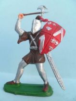 Clairet - Middle-Age - Footed knight with sword & shield