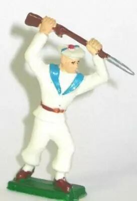 Clairet - sailors - trooper attacking rifle and boynnet above head