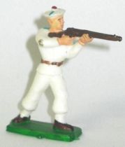 Clairet - sailors - trooper standing firing rifle