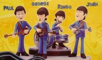 Classic Beatles Toon - McFarlane Toys - set of 4  figures