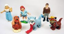 Clémentine - Figurines PVC Schleich - Set complet des 6 personnages : Héméra, Alex Dumat, Hélice, Gontran, Starlett O\'Wawa, Clém