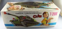 Clim Ref T-206 - Remote Control Darts Firing Tank 16 inch Battery Toy Mint in Box