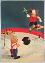 Clowns Circus Toys - Vita Holland Post Card