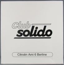 Club Solido Coffret Réf 114 Série 100 Citroën Ami 6 Berline 1961 Vert & Blanc 1/43 Neuve Boite