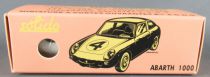 Club Solido Coffret Réf 124 Série 100 Fiat Abarth 1000 Blanche 1/43 Neuve Boite