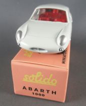 Club Solido Coffret Réf 124 Série 100 Fiat Abarth 1000 Blanche 1/43 Neuve Boite