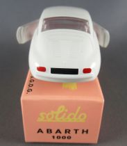 Club Solido Coffret Réf 124 Série 100 Fiat Abarth 1000 Blanche 1/43 Neuve Boite