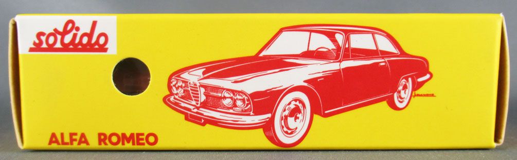 COFFRET ALFA ROMEO 2600 SPRINT 1961 RED SOLIDO 1:43