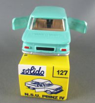 Club Solido Coffret Réf 127 Série 100 N.S.U. Prinz IV Turquoise 1/43 Neuve Boite