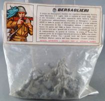 Co. Ma. Italie ref 407 Bersaglieri 5 Plastic figures 54 mm Mint in Bag