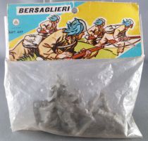 Co. Ma. Italie ref 407 Bersaglieri 5 Plastic figures 54 mm Mint in Bag