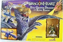 Coeur de Dragon (DragonHeart) - Kenner - Mechant Dragon Griffon & Roi Einon