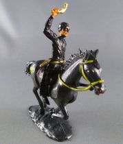 Cofalu - 54m - Western - Cow-Boy - Mounted masked black rider (Zorro) brandishing gun