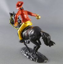 Cofalu - 54m - Western - Cow-Boy - Mounted masked with bank bag red shirt