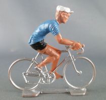 Cofalu (Années 70) - Cycliste plastique - Maillot Bleu