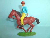 Cofalu plastic 65mm - Western - Cow-boy Mounted firing gun