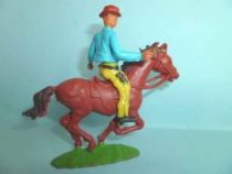 Cofalu plastic 65mm - Western - Cow-boy Mounted firing gun