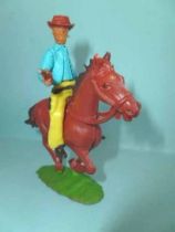 Cofalu plastique démontable 65mm - Western - Cow-boy Cavalier tireur revolver