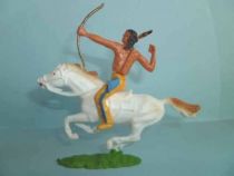 Cofalu plastique démontable 65mm - Western - Indien Cavalier archer