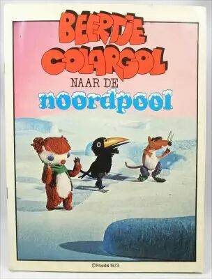 Colargol - Album Collecteur de Vignettes Procidis 1973 - L\'Ours Colargol au P�le Nord