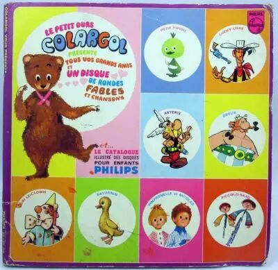 Colargol - Livre-disque 45T - Colargol vous pr�sente... - Disques Philips (1967)