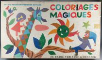 Coloriages Magiques - Educative Game - Fernand Nathan 1970\'s 2