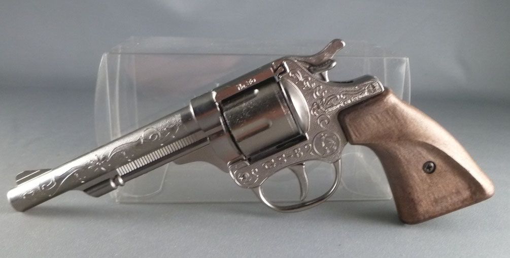 Pistolet a Amorce 8 Coup en Plastique - Revolver Jeu Jouet - 256
