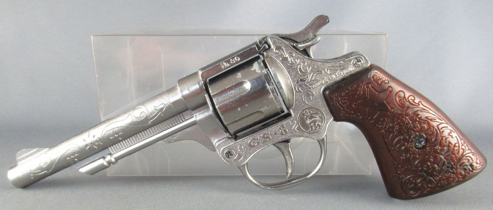 Pistolet revolver à amorces GONHER MADE IN SPAIN GS-8 - Jouets