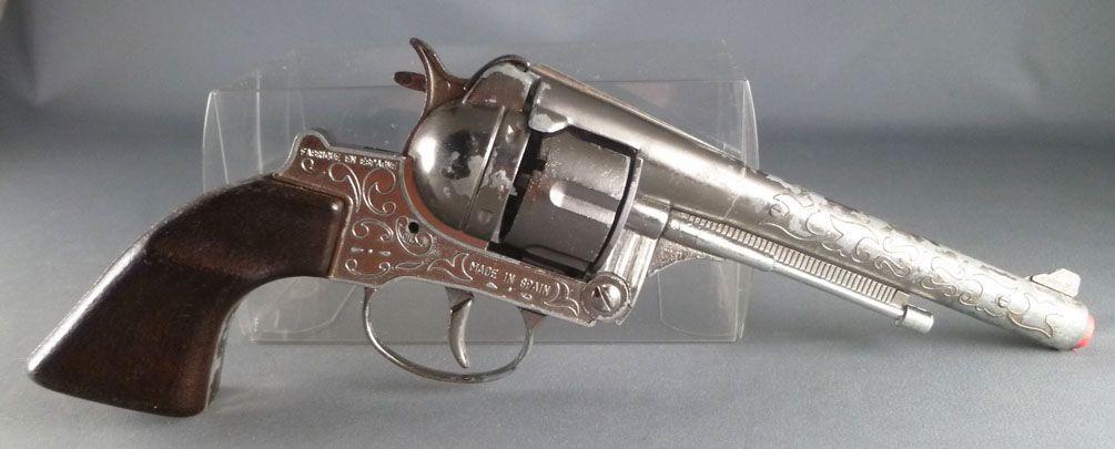 PISTOLET MAGNUM MÉTAL (GONHER 12 COUPS A AMORCES)