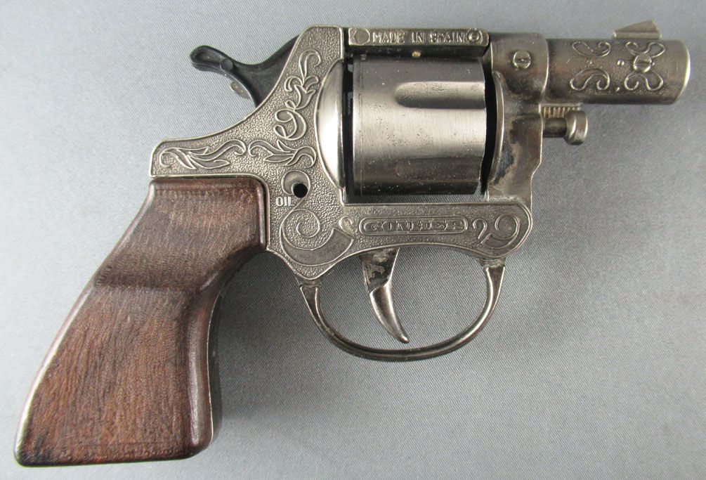 Pistolet revolver à amorces GONHER MADE IN SPAIN GS-8 - Jouets