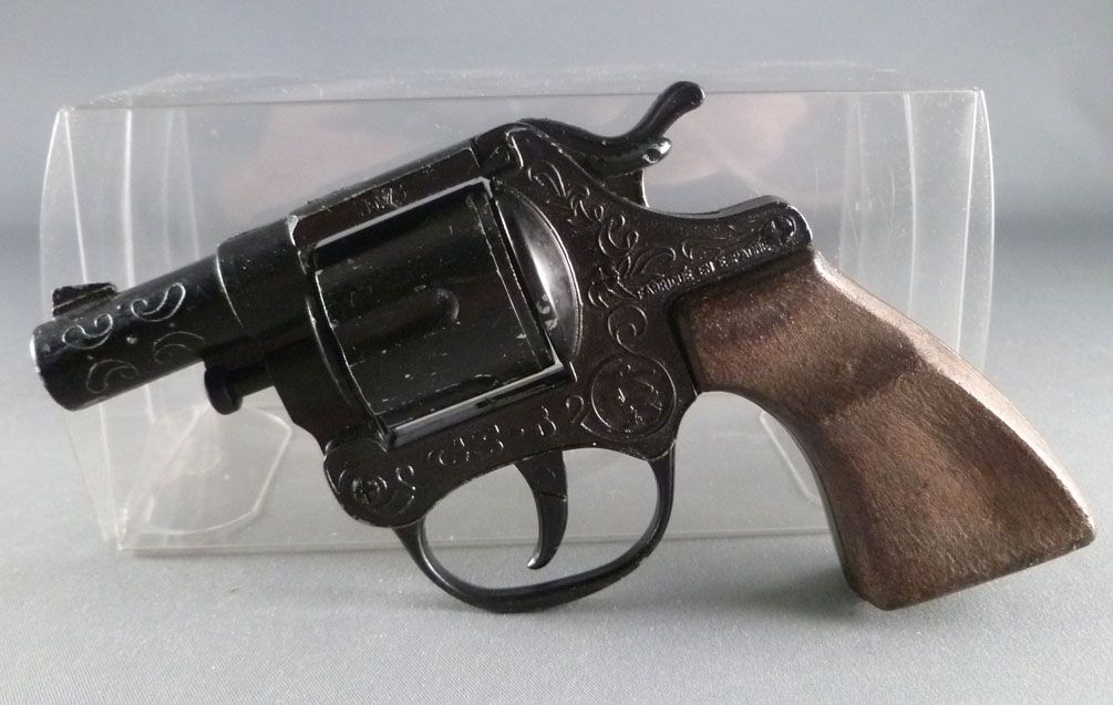 Pistolet revolver à amorces GONHER MADE IN SPAIN GS-8 - Jouets