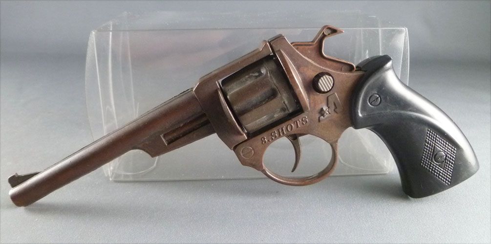 Stock Bureau - WONDERKIDS Revolver Colt 8 Coups - 12 Amorces Fournies