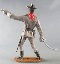 Comansi - Wild West - Confederates - FootedOfficer Pointing finger sabre down