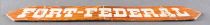 Comansi - Wild West - Us Army - Fort Federal Sign