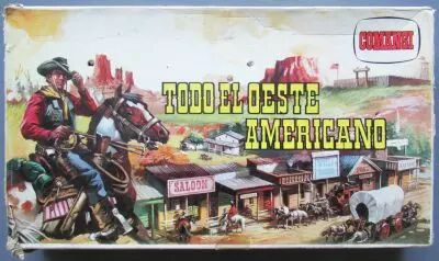 Comansi 171 - Far-West - Tout l\'Ouest Am�ricain Coffret 3 Etages Village Cow-boy en Boite